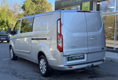 Ford TRANSIT CUSTOM FG Limited 2.0 EcoBlue 130 ch 320 L2H1 Cabine Approfondie 6 Places / 22908€ HT