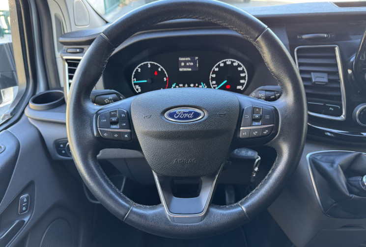 Ford TRANSIT CUSTOM FG Limited 2.0 EcoBlue 130 ch 320 L2H1 Cabine Approfondie 6 Places / 22908€ HT