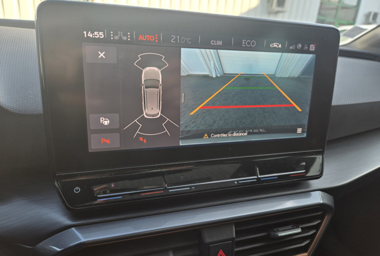 SEAT Leon SPORTOURER 1.4 e-Hybrid 245ch DSG6 * sièges chauffant * entretien complet*