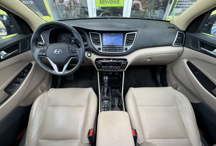 Hyundai Tucson III 1.7 CRDi 16V 2WD DCT7 S&S // Boîte auto Lounge // Première Main //Moteur a chaine