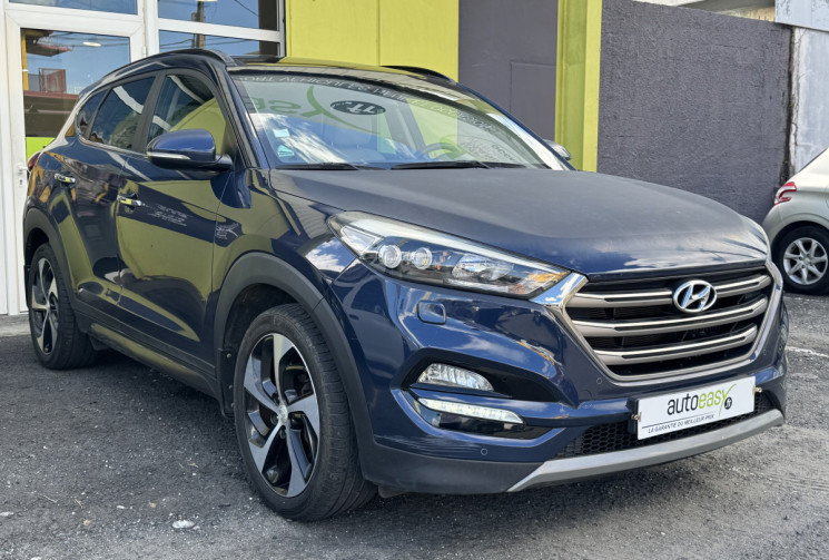 Hyundai Tucson III 1.7 CRDi 16V 2WD DCT7 S&S // Boîte auto Lounge // Première Main //Moteur a chaine