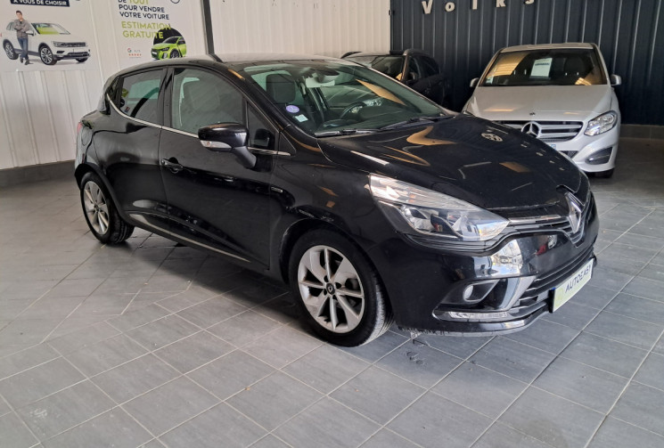 Renault Clio  IV 1.2 16V 75 cv Limited climauto gps  - TBE - SUIVI ENTRETIEN- DISTRI OK  - GARANTIE 