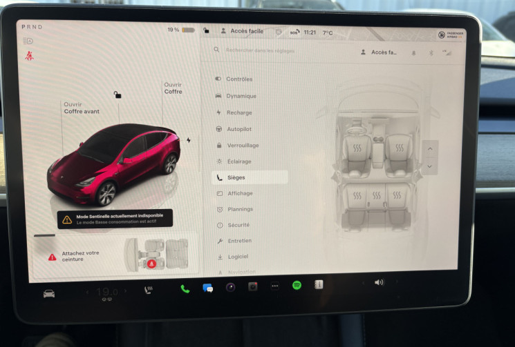 Tesla Model Y Standard RWD 300cv * Excellent état * Pompe à chaleur