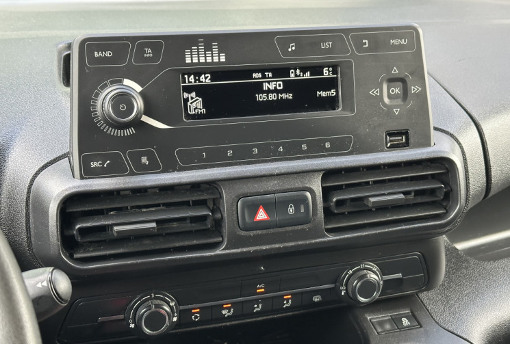 Peugeot Partner 1.5 BlueHDi 100 cv BVM5 STANDARD PREMIUM - BLUETOOTH - CLIM