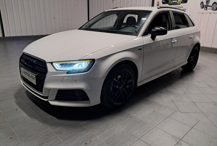Audi A3 SPORTBACK III 8V2 2.0 TDI 150ch S line - TOUTE OPTIONS - 2EME MAIN  - SUIVI GGE - GARANTIE 
