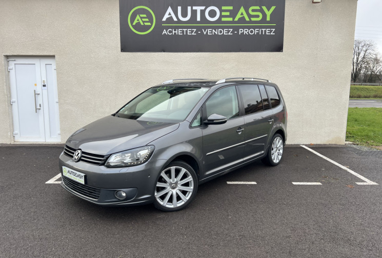 Volkswagen Touran 2.0 TDI FAP 140 CH CARAT BVM6 / 7 PLACES / ATTELAGE