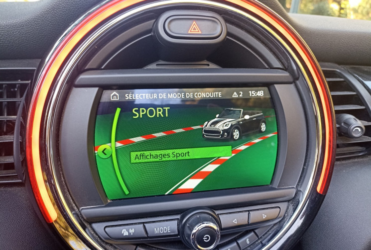 Mini Cooper Cabriolet 1.5 L 136 CH BVA - RADARS AV / AR - REGULATEUR - BLUETOOTH - SIEGES CHAUFFANTS