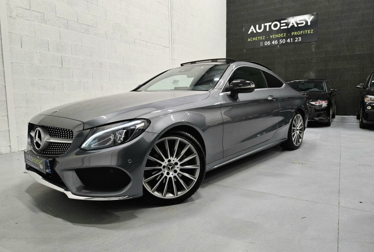 Mercedes Classe C COUPE 220d bva9 pack amg / TO / KEYLESS-GO / origine france 