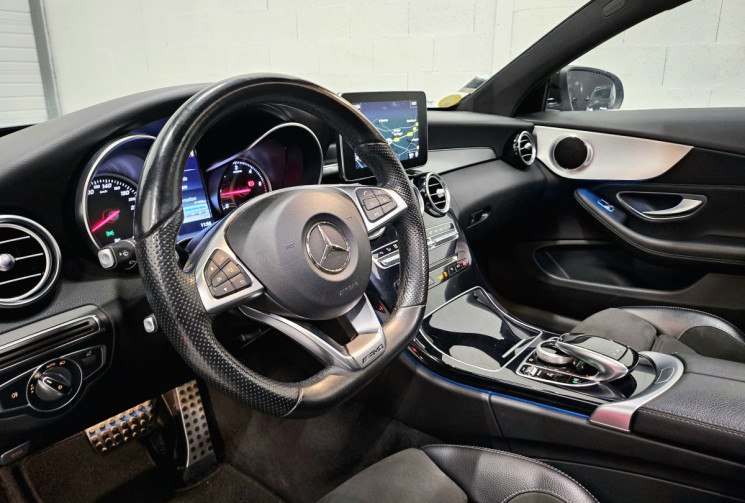 Mercedes Classe C COUPE 220d bva9 pack amg / TO / KEYLESS-GO / origine france 