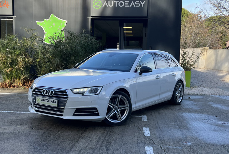 Audi A4 Avant 2.0 TFSI 190 S Tronic S Line / Carplay / Ethanol E85 / Attelage / Cockpit / Keyless