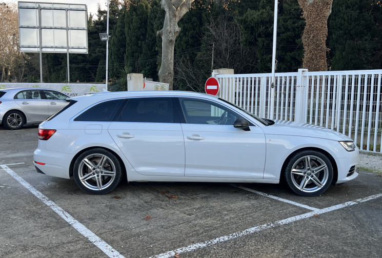 Audi A4 Avant 2.0 TFSI 190 S Tronic S Line / Carplay / Ethanol E85 / Attelage / Cockpit / Keyless