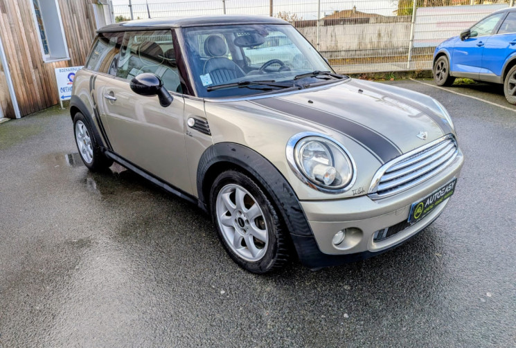 Mini Cooper 2 1.6 I 122 PACK CHILI / TOIT OUVRANT / CHAINE DE DISTRIBUTION / GARANTIE 12 MOIS