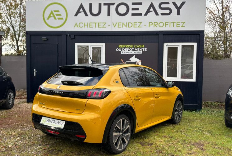 Peugeot 208 Electrique 50 kWh 136ch GT / 1ère main