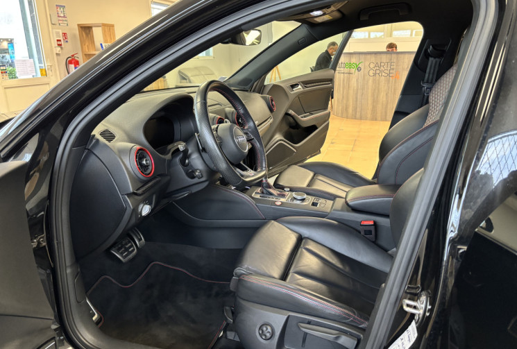 Audi S3 PHASE 2 SPORTBACK 2.0 TFSI S-TRONIC7 300 / SIEGE DIAMAND / BANG AND OLUFSEN