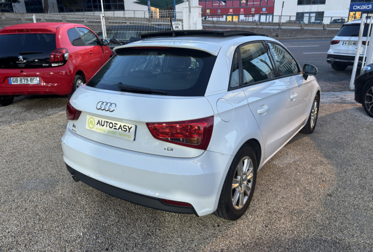 Audi A1 SPORTBACK 1.4 TDI 90 Ch Ambition Luxe * TOIT OUVRANT * GPS