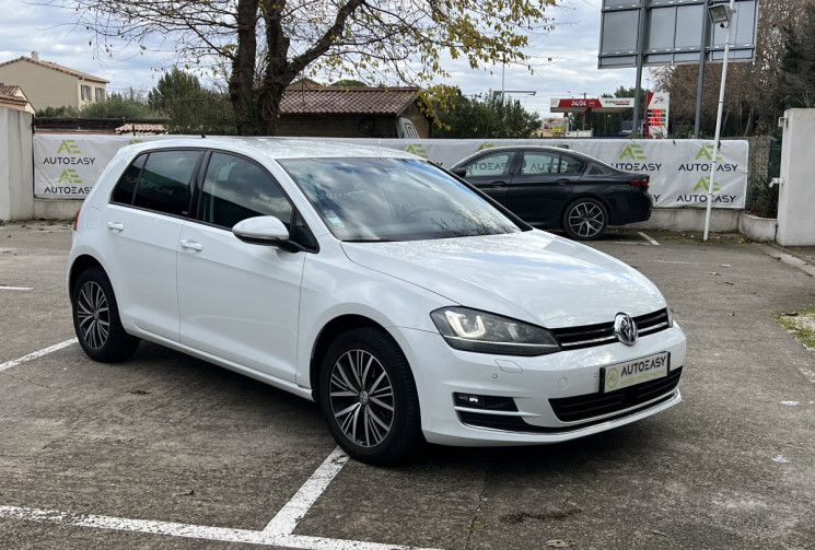 Volkswagen Golf 7 1.2 TSI 110 Allstar 5p / Suivi Complet / Carplay / Caméra / Keyless / 2ème Main 