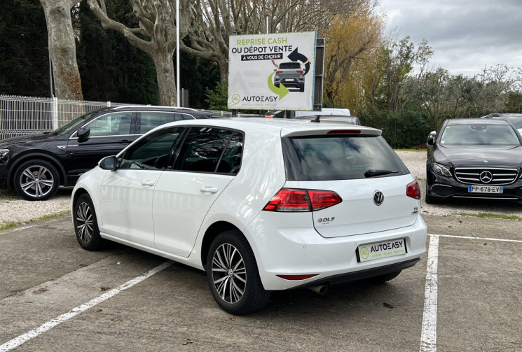 Volkswagen Golf 7 1.2 TSI 110 Allstar 5p / Suivi Complet / Carplay / Caméra / Keyless / 2ème Main 