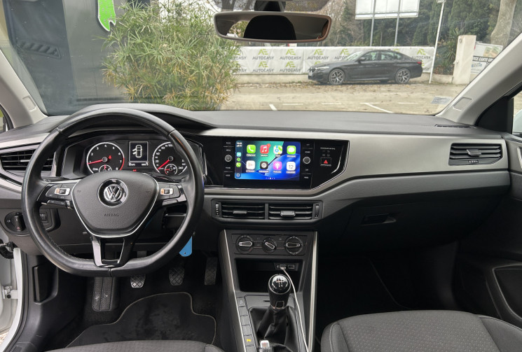 Volkswagen Polo VI 1.0 i 65 Confortline Radar de recul / Apple Carplay android auto / Bluetooth