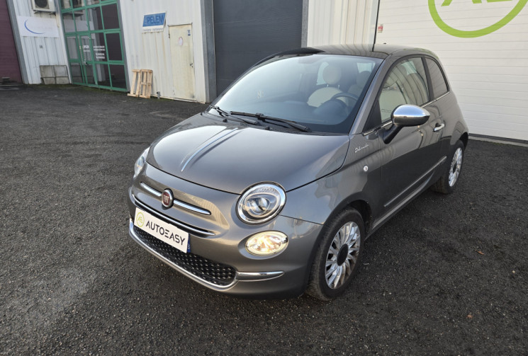 FIAT 500 DOLCEVITA 1.0 70cv MHEV * carplay * toit panoramique * entretien ok *