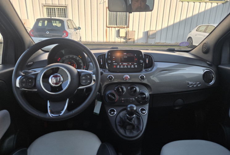 FIAT 500 DOLCEVITA 1.0 70cv MHEV * carplay * toit panoramique * entretien ok *
