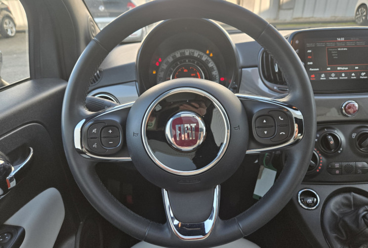 FIAT 500 DOLCEVITA 1.0 70cv MHEV * carplay * toit panoramique * entretien ok *