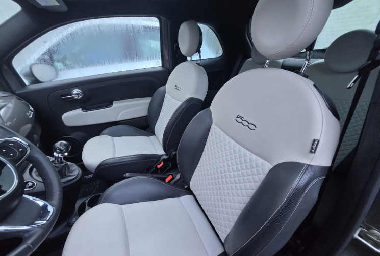 FIAT 500 DOLCEVITA 1.0 70cv Hybrid MHEV * Carplay * Toit Pano * Entretien ok *