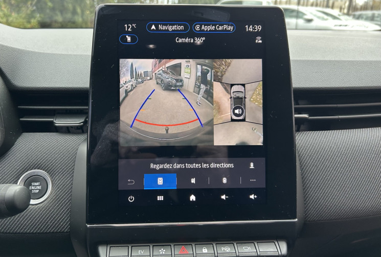 Renault Clio 5 V 1.6 E-Tech 145ch full hybrid esprit Alpine / Caméra 360°