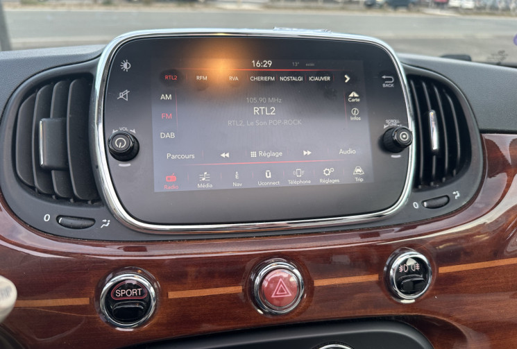 FIAT 500C RIVA 105 CH