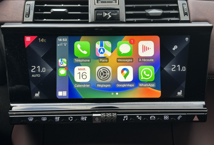 DS DS 7 Crossback La Premiere 1.6 THP 225 ch EAT8 / Entretien complet / Carplay / Camera / Cuir 