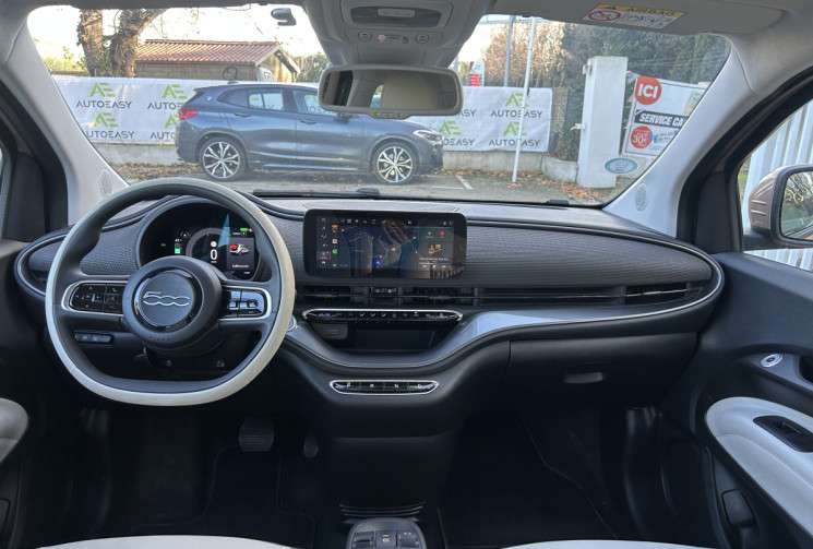 FIAT 500 e 118 La Prima by Bocelli 42 kWh / JBL / Carplay sans fil / Sièges chauffants /Radars AV AR