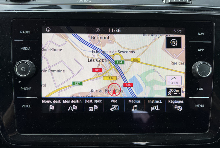 Volkswagen Touran II 1.6 TDI SOUND BlueMotion 115 cv