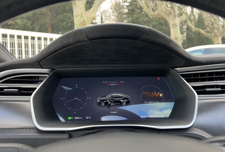 Tesla Model S P 85D 90 kWh Dual Motor / Batterie Neuve / Superchargeur Gratuit / Toit Ouvrant 