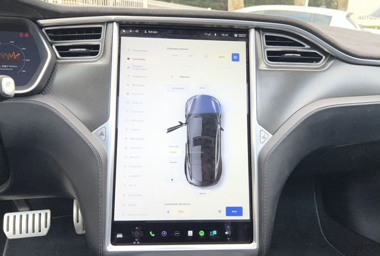 Tesla Model S P 85D 90 kWh Dual Motor / Batterie Neuve / Superchargeur Gratuit / Toit Ouvrant 