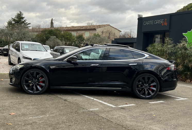 Tesla Model S P 85D 90 kWh Dual Motor / Batterie Neuve / Superchargeur Gratuit / Toit Ouvrant 