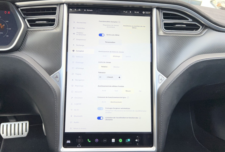 Tesla Model S P 85D 90 kWh Dual Motor / Batterie Neuve / Superchargeur Gratuit / Toit Ouvrant 