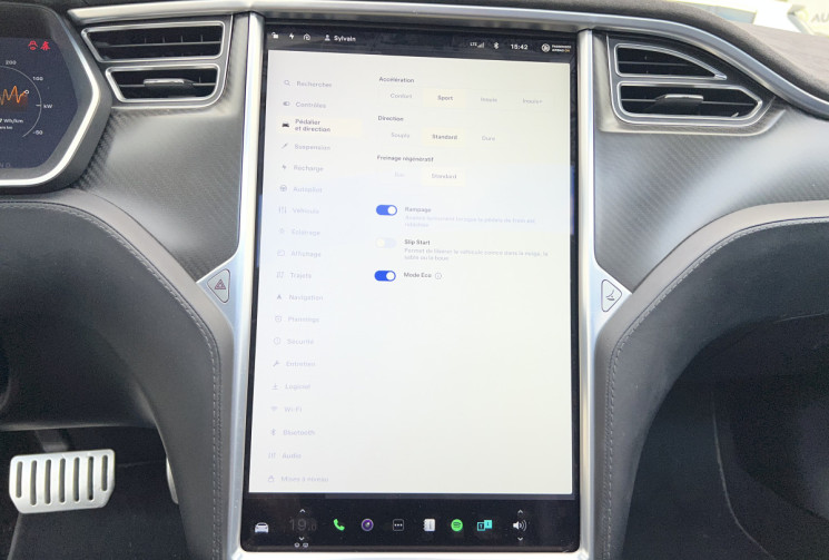 Tesla Model S P 85D 90 kWh Dual Motor / Batterie Neuve / Superchargeur Gratuit / Toit Ouvrant 