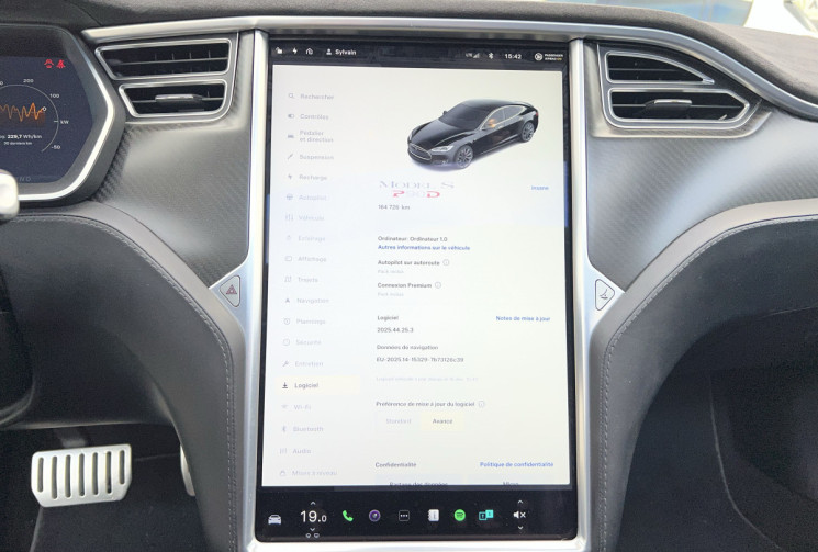 Tesla Model S P 85D 90 kWh Dual Motor / Batterie Neuve / Superchargeur Gratuit / Toit Ouvrant 