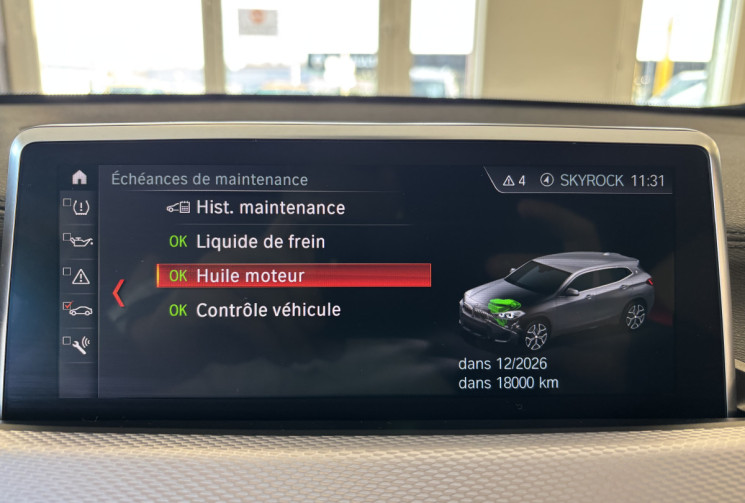 BMW X2 18I SDRIVE 1.5 I DCT7 136 M SPORT / TOIT OUVRANT 