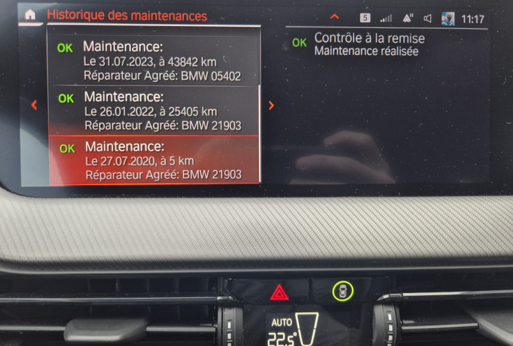 BMW Série 1 F40 118 dA 150ch M Sport