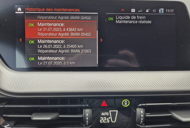 BMW Série 1 F40 118 dA 150ch M Sport