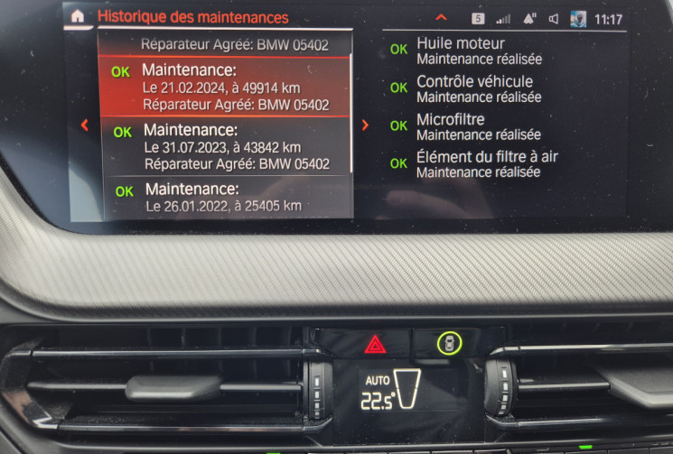 BMW Série 1 F40 118 dA 150ch M Sport