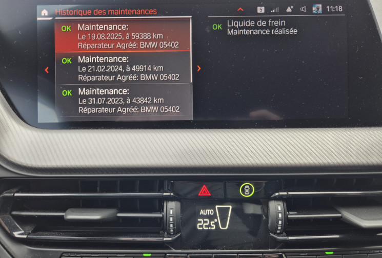 BMW Série 1 F40 118 dA 150ch M Sport