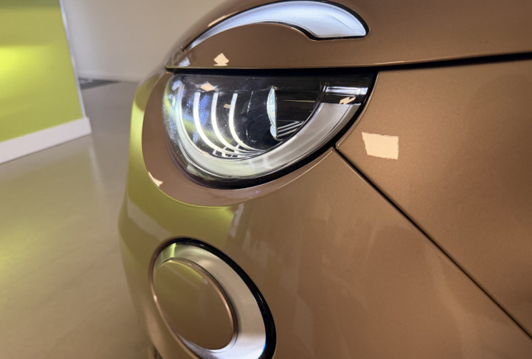 FIAT 500 e 118 La Prima by Bocelli 42 kWh / JBL / Carplay sans fil / Sièges chauffants /Radars AV AR