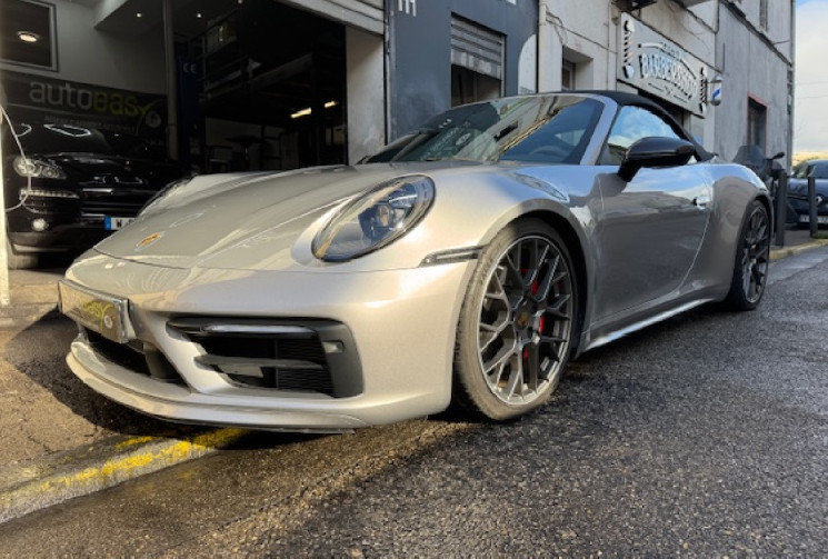 Porsche 911 type 992 carrera S cabriolet 3.0 turbo flat 6 450 cv origine France 2eme main 
