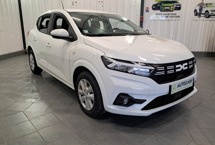 Dacia Sandero  III (BJI) 1.0 TCe 90ch Expression -1ER MAIN - TBE - ENTRETIEN SUIVI - GARANTIE - 