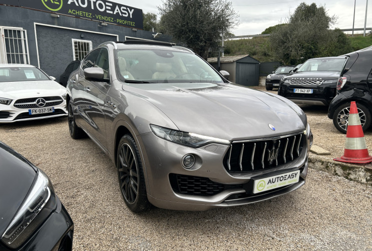 Maserati Levante 3.0 V6 275 Ch GRANLUSSO * ORIGINE FRANCE * TOIT OUVRANT * BI TON