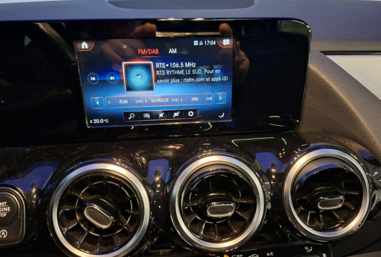 Mercedes Classe B 180 D 1.5 STYLE LINE DCT 7 TOIT OUVRANT  SEMI CUIR PALETTES AU VOLANT