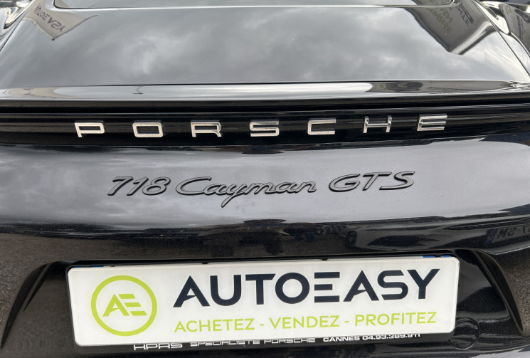 Porsche CAYMAN (718) GTS 2.5i FLAT 4 365 Ch PDK
