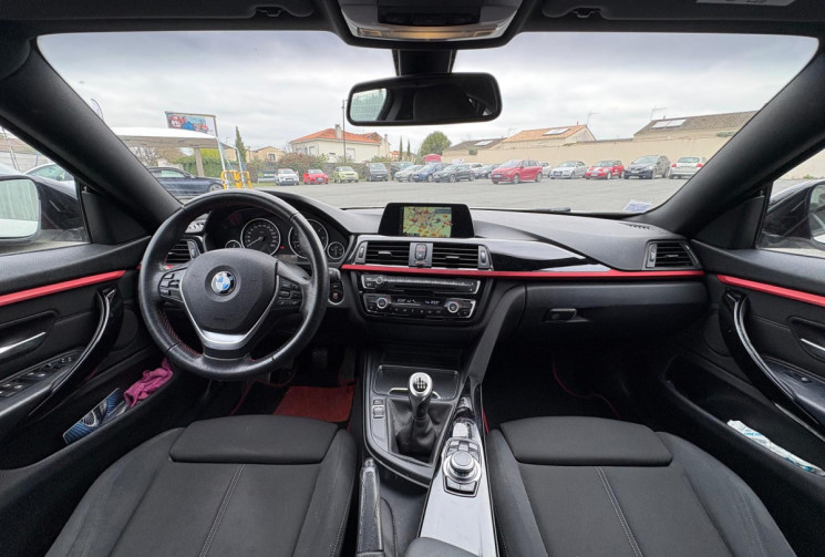 BMW Série 4 418 D 150 GRAN COUPE SPORTLINE / GPS / CAMERA RECUL / GARANTIE 12 MOIS