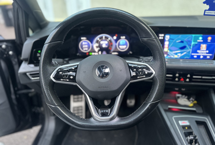 Volkswagen Golf VIII GTD 2.0 TDi BMT DSG7 200 cv Boîte auto
